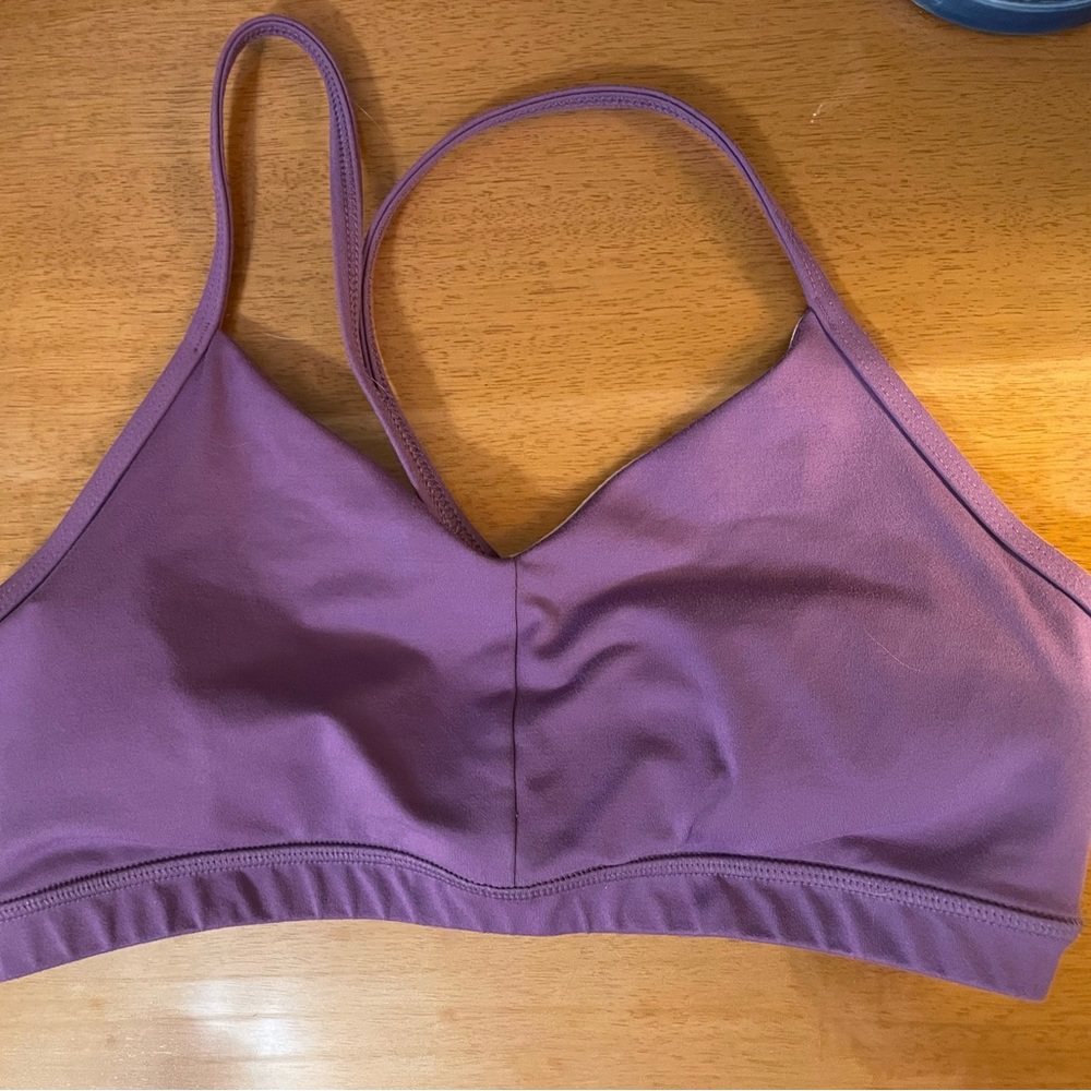 Purple FLEO Sports Bra